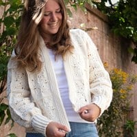 Granny Square Cardigan a la Chloë Uni Colour HäkelAnleitung