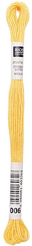 Rico Sticktwist Borduurgaren 8m 006 Citron