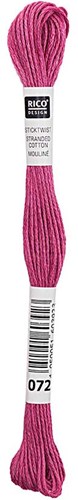 Rico Sticktwist Borduurgaren 8m 072 Berry Red