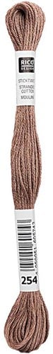 Rico Sticktwist Borduurgaren 8m 254 Rosewood