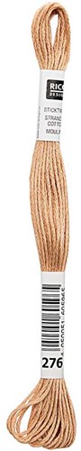 Rico Sticktwist Stickgarn 8m 276 Brown