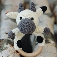 Go Handmade Häkelanleitung Kinderwagenkette Kuh-3
