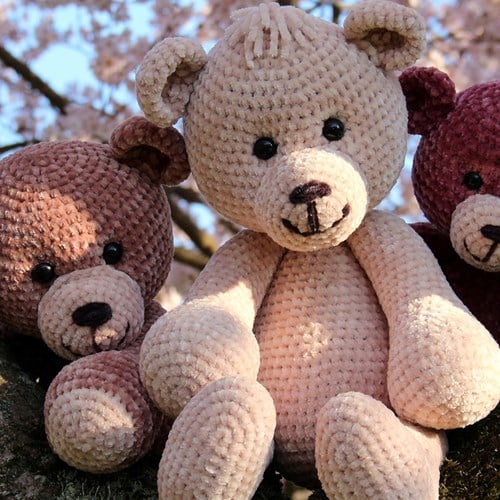Häkelanleitung Happy Bears