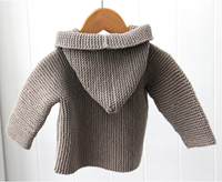 Strickanleitung Cosy Babyweste mit Kapuze-2