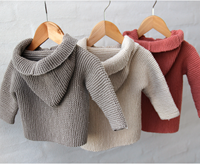 Strickanleitung Cosy Babyweste mit Kapuze-3