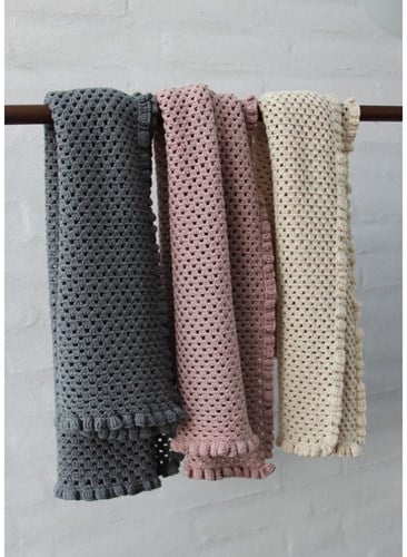 Häkelanleitung Babydecke mit Lace-2