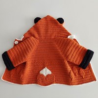 Häkelanleitung Babyjacke Foxy-2