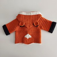 Babyjacke Foxy Häkelpaket-2