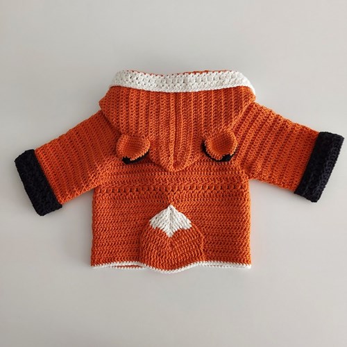 Babyjacke Foxy Häkelpaket-2