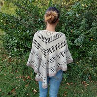 Ombré Dreiecks Schal Häkelpaket-3