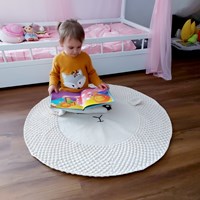 Häkelanleitung Schafteppich