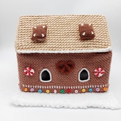 Häkelanleitung Hartmanns Lebkuchenhaus