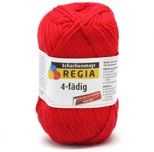 SMC Regia Uni 4-ply 2054 Bright Red