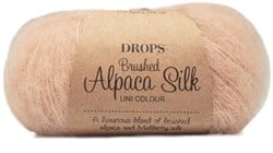 Drops Brushed Alpaca Silk Uni Colour 020 Rosa Sand