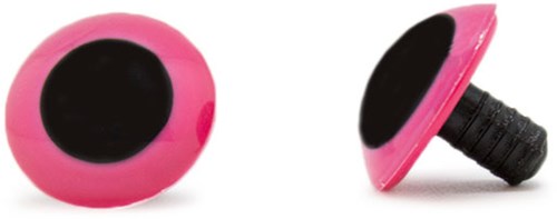 Sicherheitsaugen Rosa 20mm 2 Stück