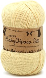 Drops BabyAlpaca Silk Uni Colour 2110 Wheat