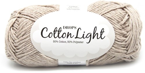 Drops Cotton Light Uni Colour 021 Hellbeige