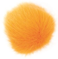 Rico Kunstfell Pompon Medium 21 Saffran