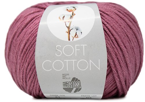 Lana Grossa Soft Cotton 021 Heather