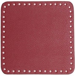 Go Handmade Kunstleder Boden 18x18cm