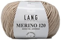 Lang Yarns Merino 120 0226 Beige Mélange