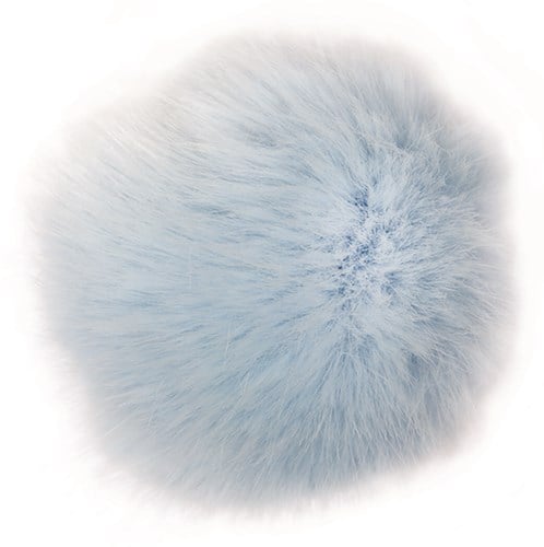 Rico Kunstfell Pompon Medium 22 Iceblue