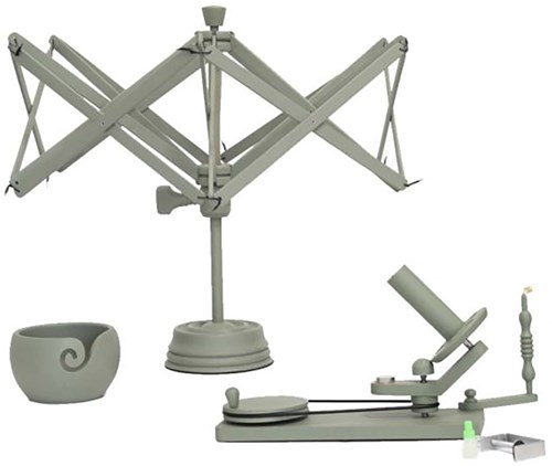 Scheepjes Wollmühlen-Set grün