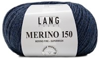 Lang Yarns Merino 150 234 Dark Jeans Mélange