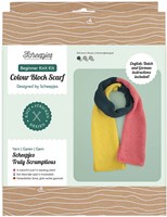 Scheepjes Anfänger-Strickset Colorblock-Schal-2