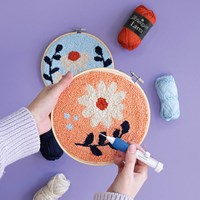 Punch Needle Flowers Kit-3