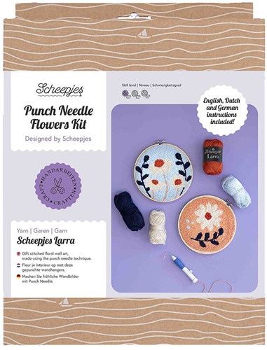Punch Needle Flowers Kit