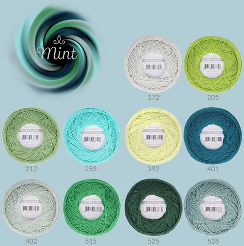 Scheepjes Candy Floss colour pack 10x20gram Mint
