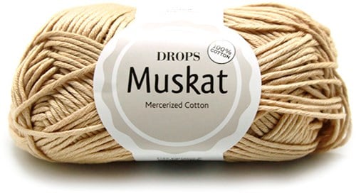 Drops Muskat Uni Colour 23 Kamel