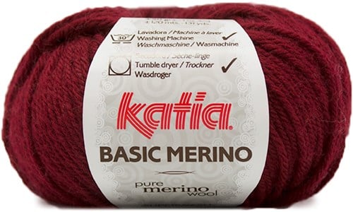 Katia Basic Merino 023 Dunkelkastanienbraun