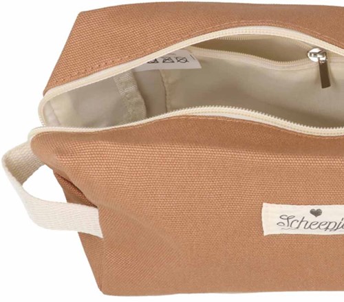 Scheepjes Beutel für Zubehör 24x13x9cm braun-2