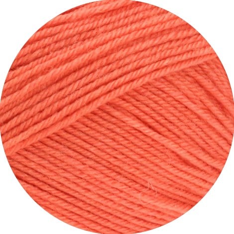 Lana Grossa Meilenweit 100 Merino Extra Fine Uni 2424 Lachs-2