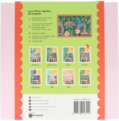 Scheepjes Lucy Tiffney Borduurkit 60x40cm Mr. Bear
