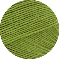 Lana Grossa Meilenweit 100 Merino Extra Fine Uni 2450 Apfelgrün-2