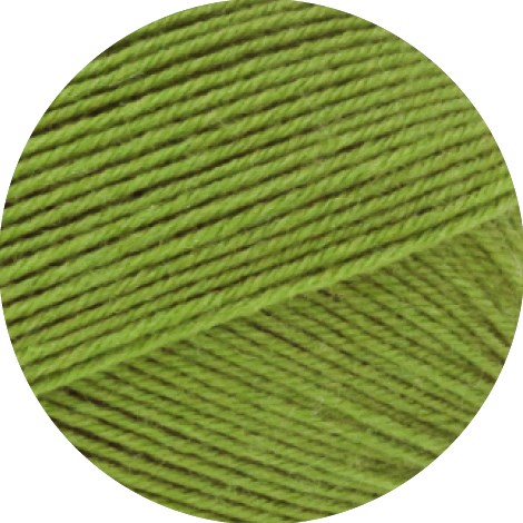 Lana Grossa Meilenweit 100 Merino Extra Fine Uni 2450 Apfelgrün-2
