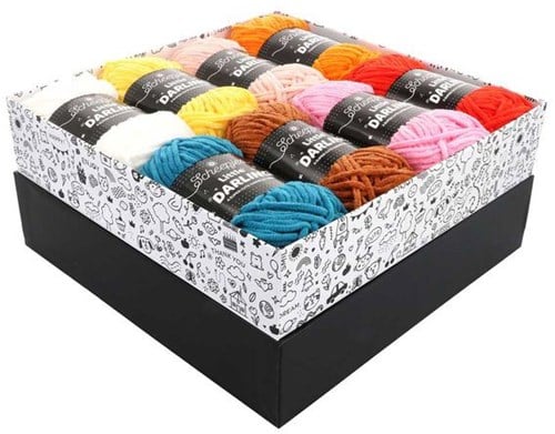 Scheepjes Little Darling colour pack 8x25g Farm Friends-3