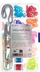 Milward Strickzubehör-Set mit 90 Maschenmarkierern