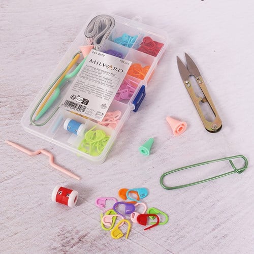 Milward Strickzubehör-Set mit 90 Maschenmarkierern-2