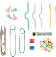 Milward Strickzubehör-Set mit 90 Maschenmarkierern-3