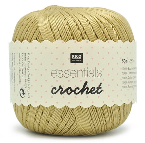 Rico Essentials Crochet 025 Gold