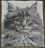 Fluffball Decke Garn und Häkelpaket