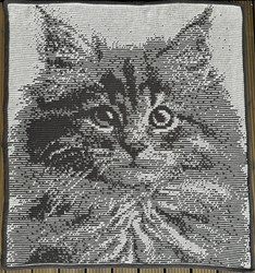 Fluffball Decke Garn und Häkelpaket