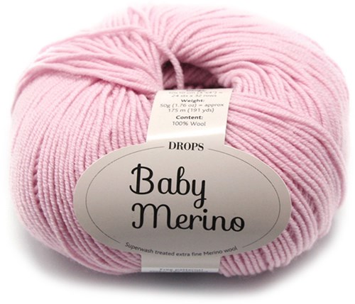 Drops Baby Merino Uni Colour 026 Helles Altrosa