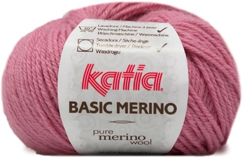 Katia Basic Merino 026 Medium rosa