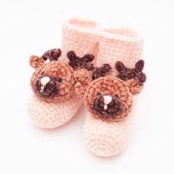 Sockirumi Rentier Baby Häkelanleitung