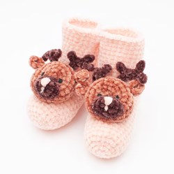 Sockirumi Rentier Baby Häkelanleitung